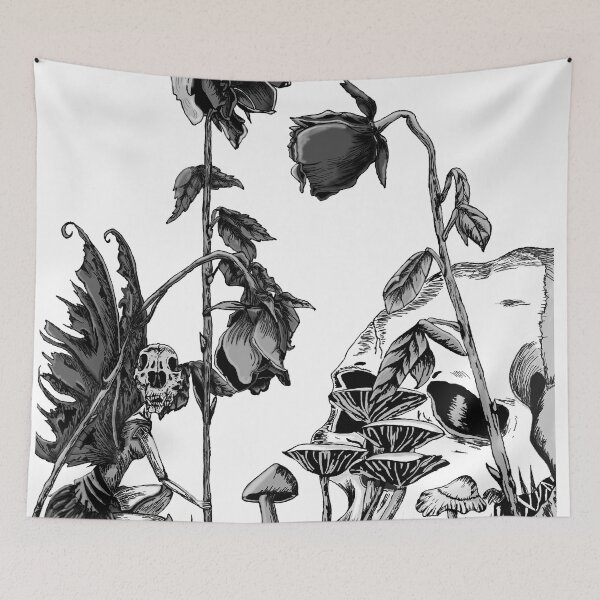 Item preview, Dark Fairy Skull Garden designed and sold by Candice Bohannon.