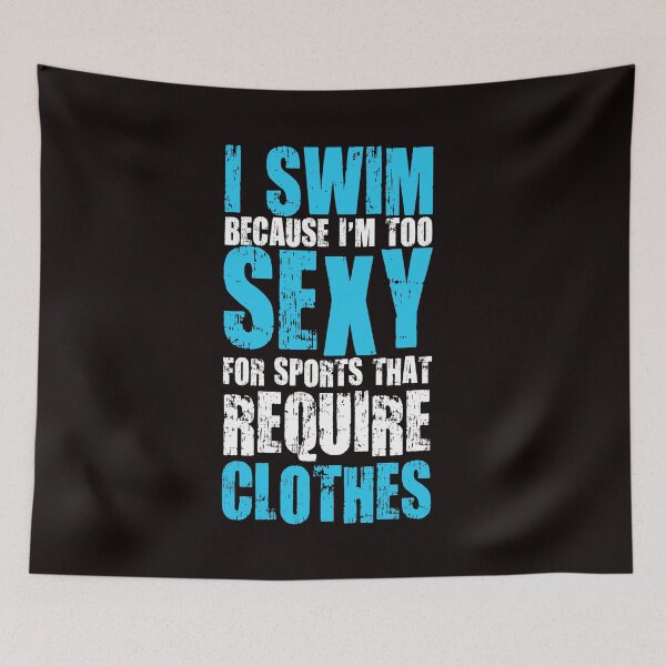 Item preview, Funny Swimmer Water Sports Indoor Freestyle Swimming Pool designed and sold by TomGiantDesigns.