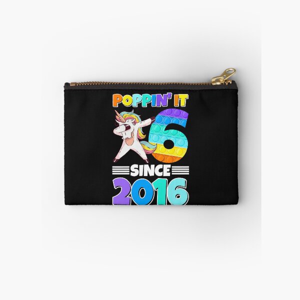 Item preview, Kids 6th Birthday Poppin It Six Since 2016 Unicorn Premium  designed and sold by BrettPorter2612.