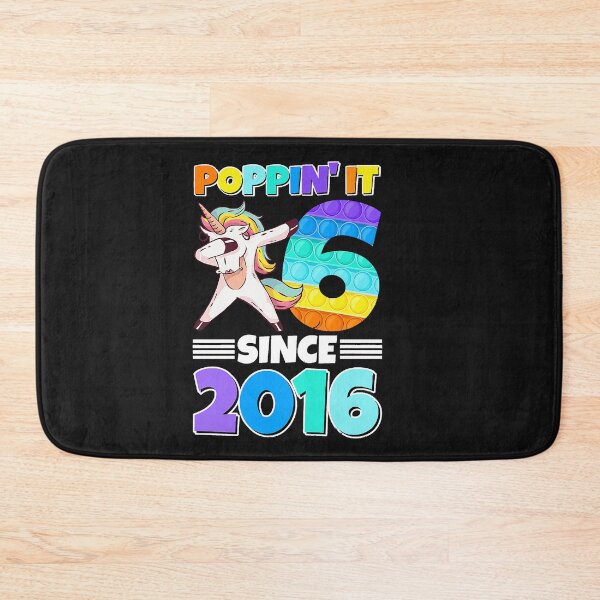 Item preview, Kids 6th Birthday Poppin It Six Since 2016 Unicorn Premium  designed and sold by BrettPorter2612.