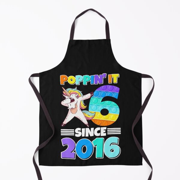 Item preview, Kids 6th Birthday Poppin It Six Since 2016 Unicorn Premium designed and sold by BrettPorter2612.