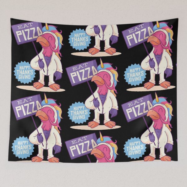 Item preview, UNICORN TURKEY THANKSGIVING FUNNY  designed and sold by Heather4574899.