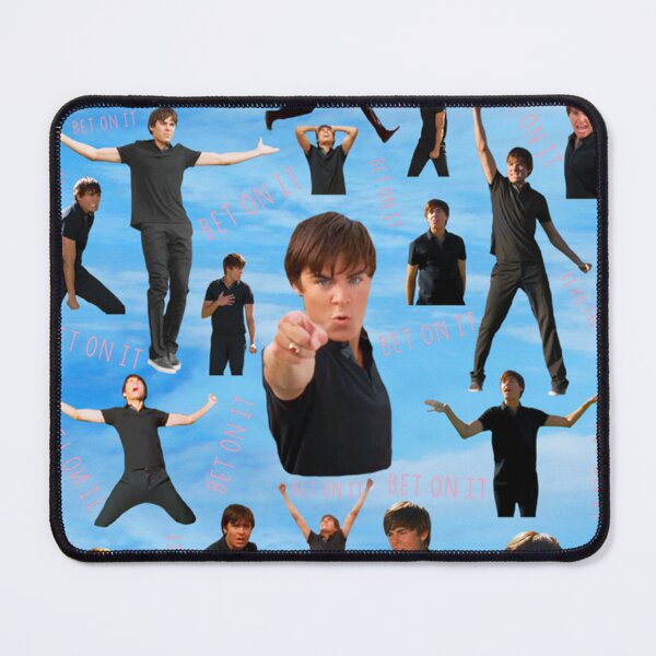 Item preview, Zac Efron Troy Bolton Bet On It  High School Musical Classic T-Shirt designed and sold by MARTINROGERUN.