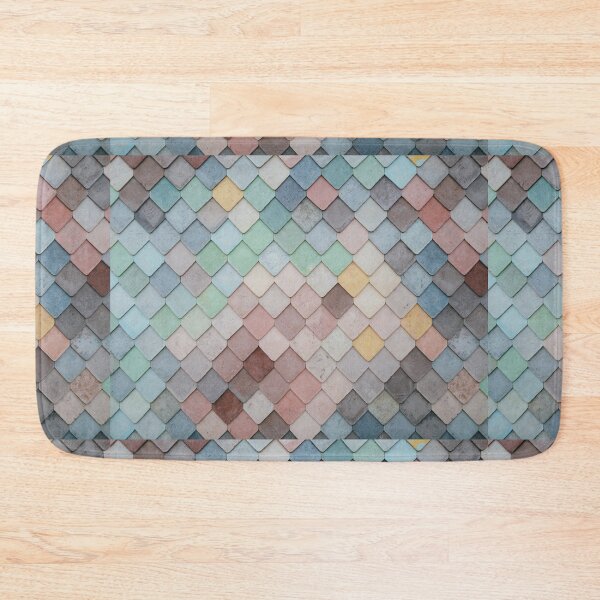 Item preview, Pastel Rainbow Mermaid Pattern designed and sold by newburyboutique.