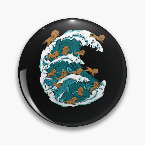 Item preview, Poodles Surfing life is better with poodles designed and sold by Click-Like.