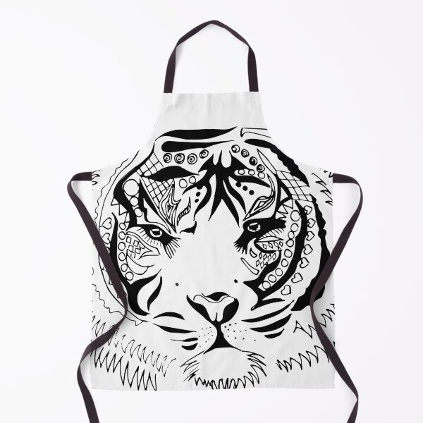 Item preview, Tiger Black and White designed and sold by twistidd.