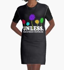 Tag der Erde -Sprich für die Bäume und März für die Wissenschaft T-Shirt Kleid
