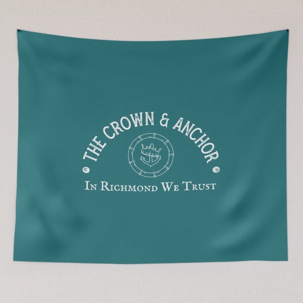 Item preview, The Crown and Anchor, The Crown and Anchor Pub, In Richmond We Trust, Richmond Pub, Coach Beard, Coa designed and sold by JBNelsones.