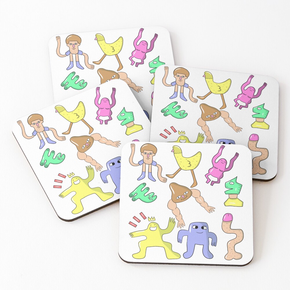 Item preview, Coasters (Set of 4) designed and sold by Rafauzi.