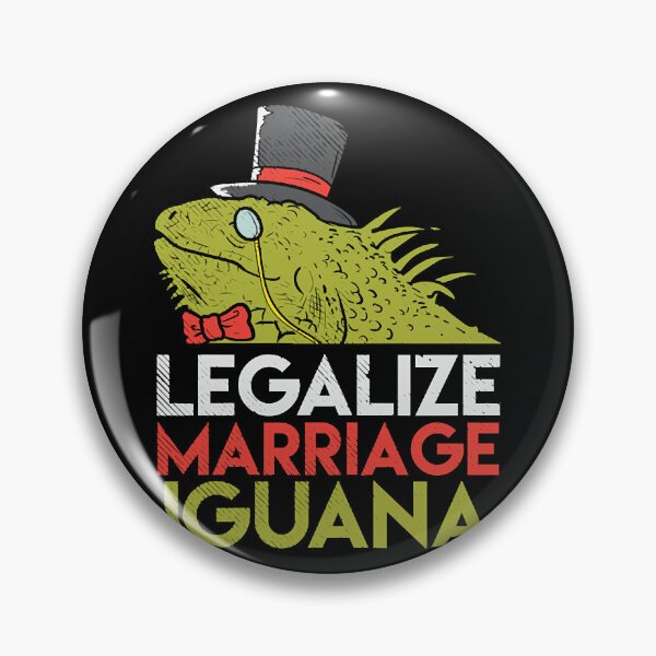 Item preview, Legalize Marriage Iguana  designed and sold by shopParadiseXOS.