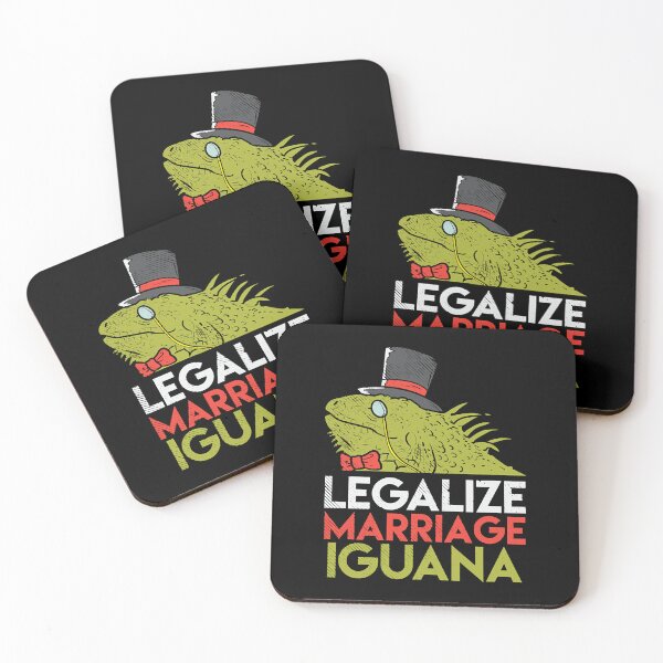 Item preview, Legalize Marriage Iguana  designed and sold by shopParadiseXOS.