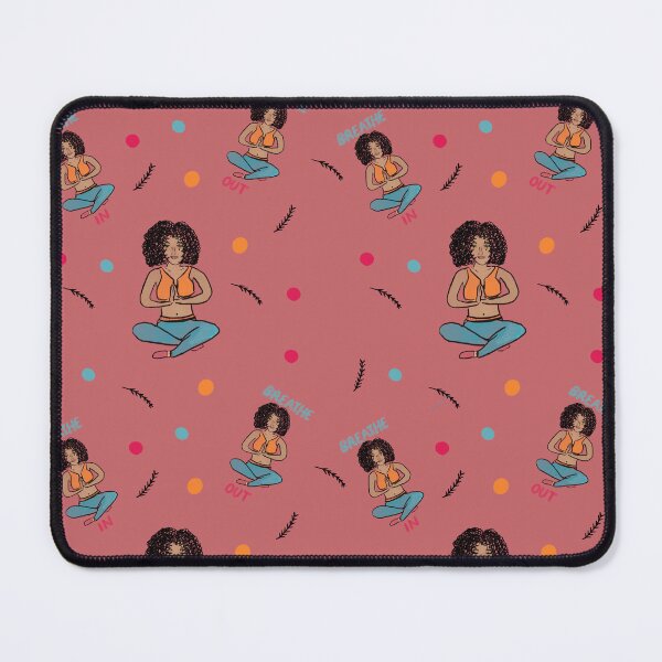 Item preview, Self care girl (pink) designed and sold by CurlyPaintbrush.