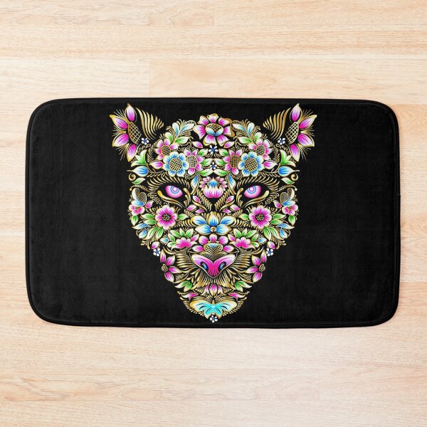 Item preview, jaguar in gold trim michoacan designed and sold by cat poe.