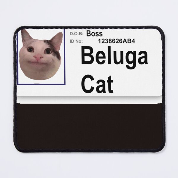 Item preview, Beluga Cat Identification Card Classic T-Shirt designed and sold by WADESUMNER.