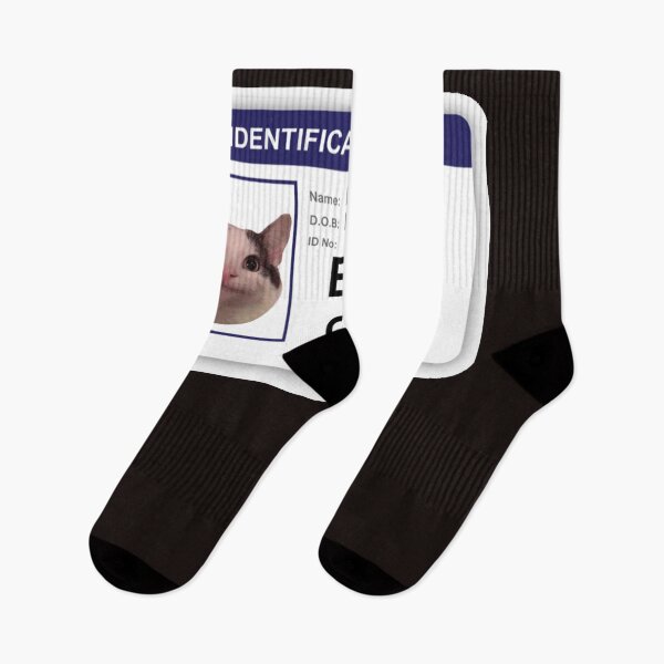 Item preview, Beluga Cat Identification Card Classic T-Shirt designed and sold by WADESUMNER.