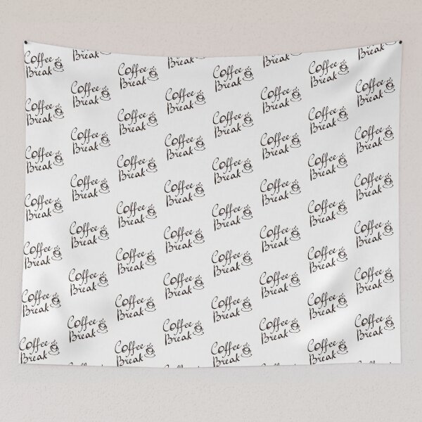 Item preview, Coffee Break Lettering Design designed and sold by Halcart.