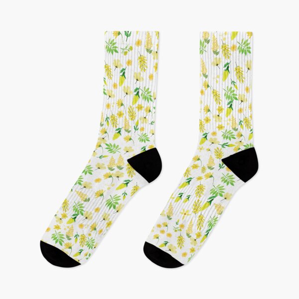 Artikelvorschau, gelbes botanisches minimalistisches Aquarell-Blumenmuster entworfen und verkauft von Brutebabby.