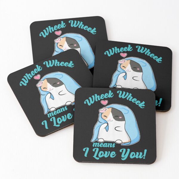 Item preview, Wheek Wheek means I Love You! designed and sold by JohnSheila7.