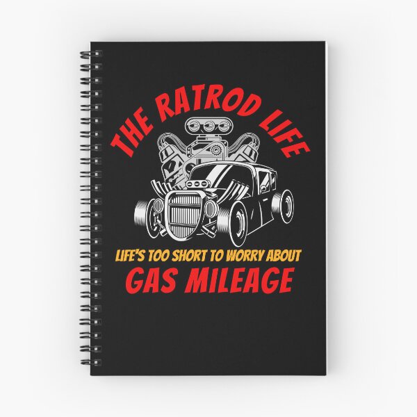 Item preview, RatRod Life Life's Too Short To Worry About Gas Milage designed and sold by TheCrazyBear.