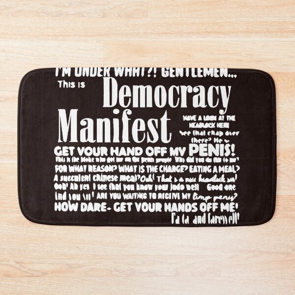 Item preview, Democracy Manifest Essential T-Shirt designed and sold by CEDRICSAUNDERS6.