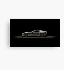 One-77 Silhouette Canvas Print
