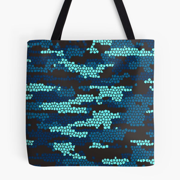 Item preview, Camo Pattern - Cyan Blue  designed and sold by Tshirtstory.