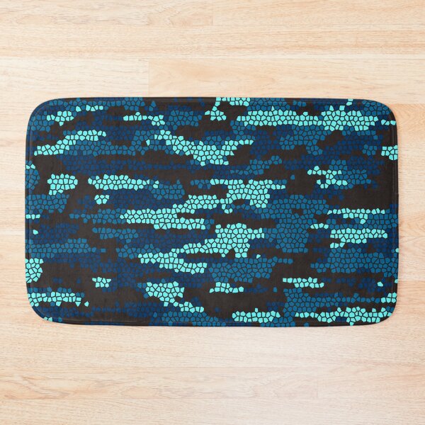 Item preview, Camo Pattern - Cyan Blue  designed and sold by Tshirtstory.
