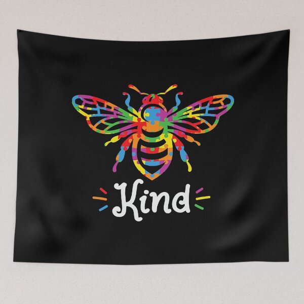 Item preview, Be Kind Autism Awareness Funny Bee Kind designed and sold by levintere.