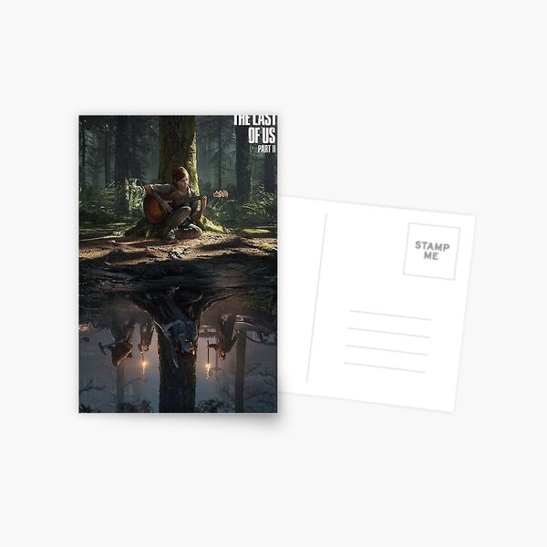 The last of us ellie Guitar Posters Postcard for Sale by brentonclant