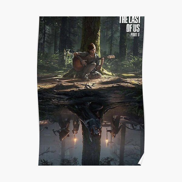 last of us part 2 guitar Poster