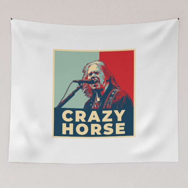 Item preview, Neil Crazy Horse Pop Art designed and sold by LineRoed.