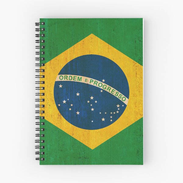 Item preview, Brazil national flag background in grunge vintage style designed and sold by Ingo Menhard.