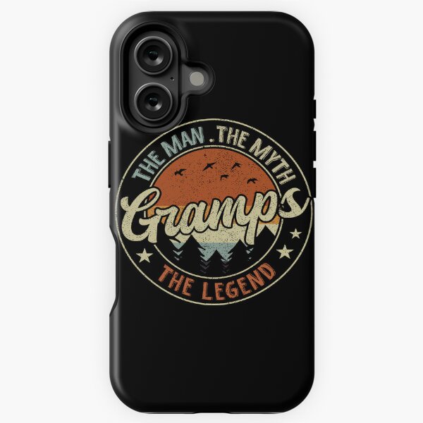 Vista previa del artículo con la obra «Abuelo El Hombre El Mito La Leyenda Vintage Día del Padre», diseñado y vendido por TheWildStyle.