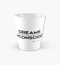 Taza cónica sueños, inconscientes - sigmund freud