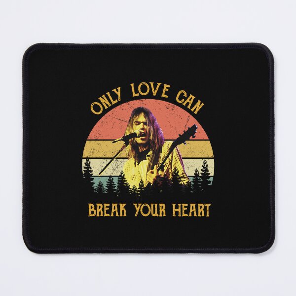 Item preview, Vintage Retro Young Only Love Can Break Your Heart designed and sold by LineRoed.
