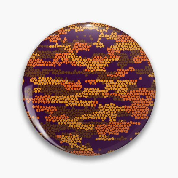 Item preview, Camo Pattern - Orange linic designed and sold by Tshirtstory.