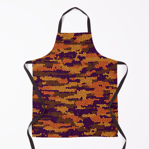 Item preview, Camo Pattern - Orange linic designed and sold by Tshirtstory.