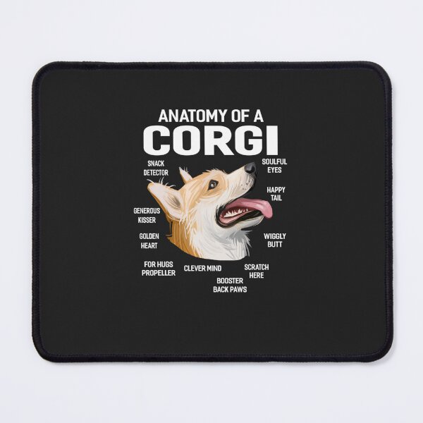 Item preview, Dogs 365 Anatomy of a Corgi Dog Funny Gift Sweatshirt designed and sold by augetjalegrei.