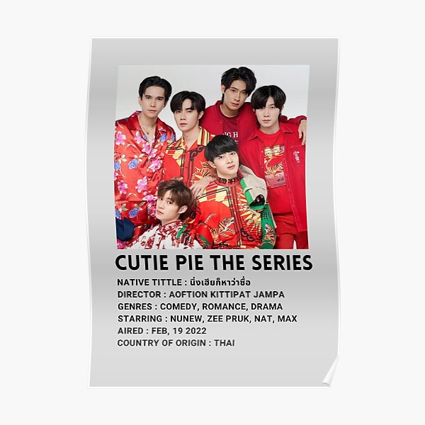 Cutie Pie Posters for Sale | Redbubble