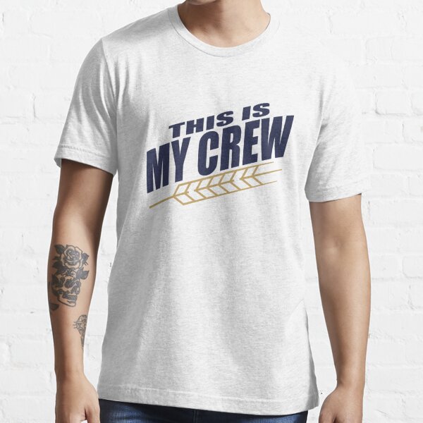 Milwaukee Brewers T-shirt. Gray,White,Khaki,Yellow.Size S-XXL Free Ship USA