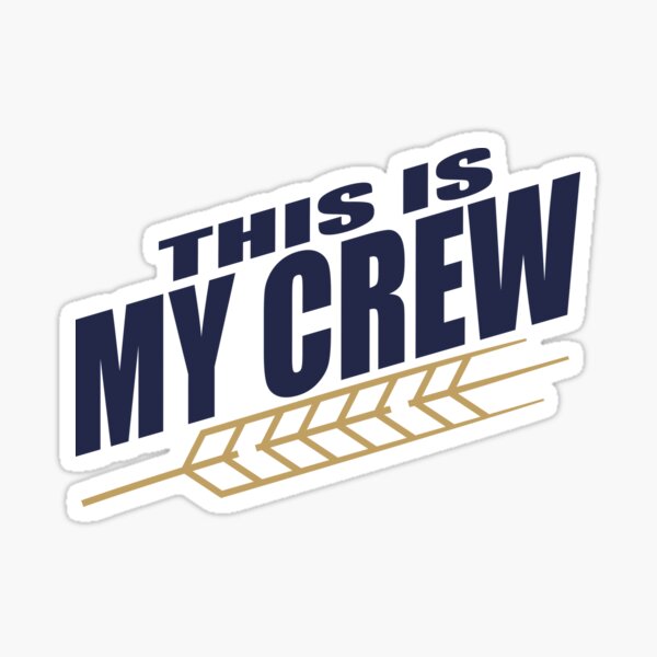 This Is My Crew Sticker