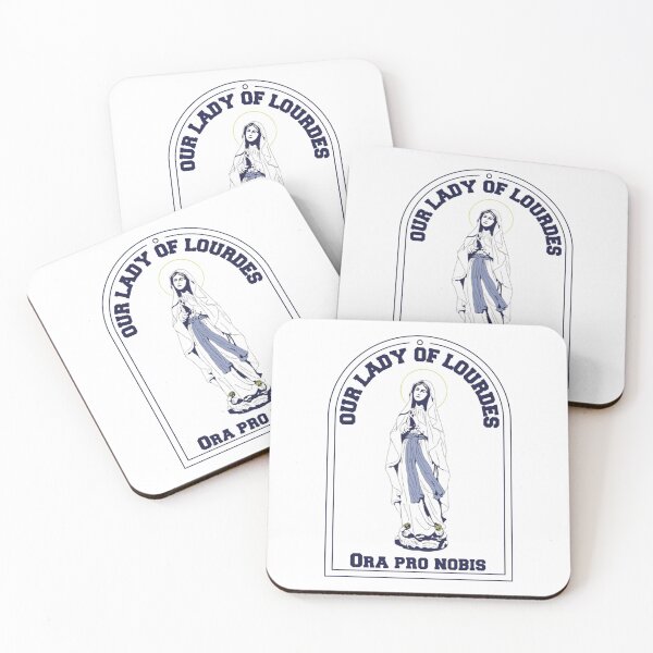 Item preview, Our Lady of Lourdes Ora Pro Nobis designed and sold by SusurroBendito.