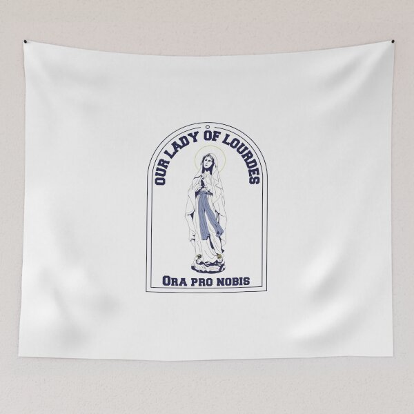 Item preview, Our Lady of Lourdes Ora Pro Nobis designed and sold by SusurroBendito.