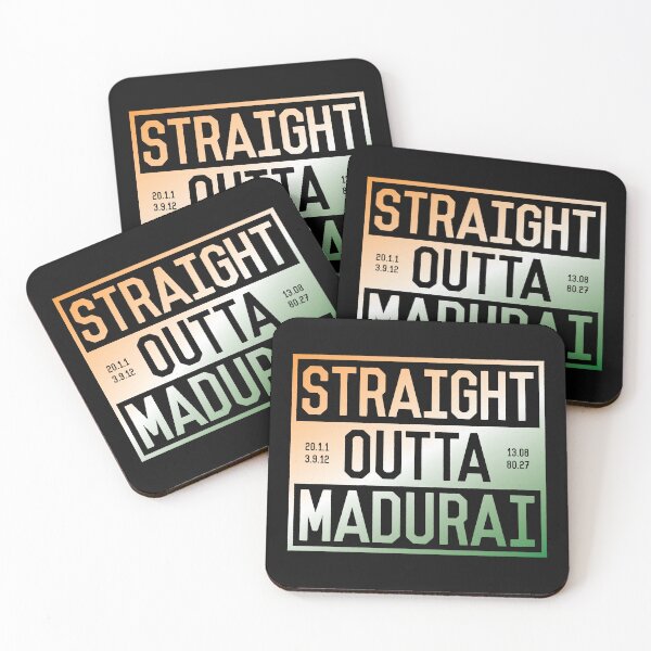 Item preview, Straight Outta Madurai | Funny Tamil Quotes designed and sold by DrawingBoard.