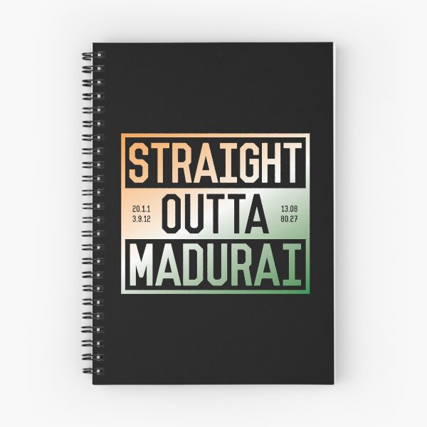 Item preview, Straight Outta Madurai | Funny Tamil Quotes designed and sold by DrawingBoard.
