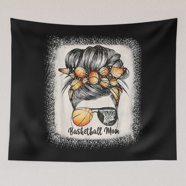 Item preview, Basketball Mom Messy Bun Mama Bleached Basketball Player designed and sold by Chloe43212.