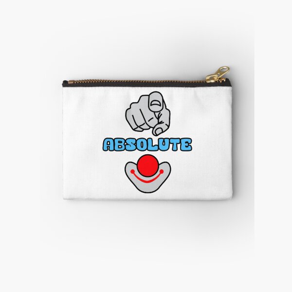 Item preview, You Absolute Clown Funny Meme Blue red Grey Text Design designed and sold by Raju-Creative.