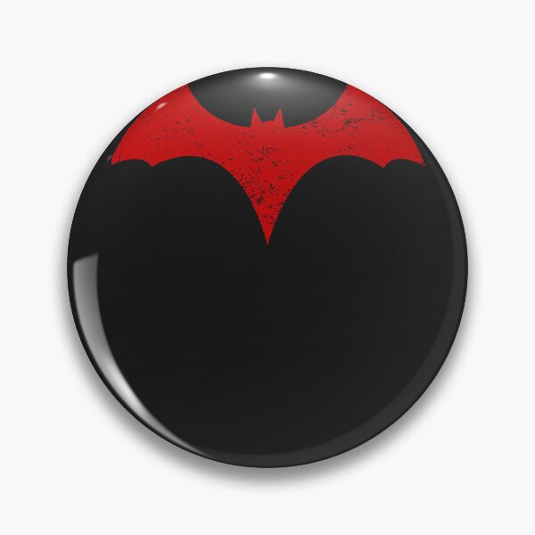 Item preview, Distressed batwoman logo   red bat symbol   kate kane classic classic t shirt designed and sold by JerryDugas.