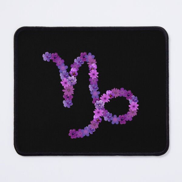 Item preview, Floral Capricorn Zodiac Symbol designed and sold by Hellofriendco.