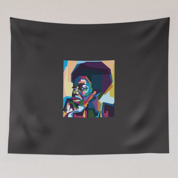 Item preview, Popart abstrait Nina Simone T-shirt classique designed and sold by mankusppy.